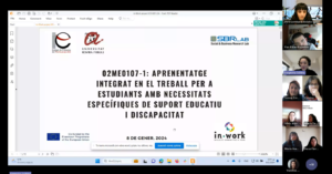 Lee más sobre el artículo Formación para la inclusión en la URV. El Proyecto #INWORK forma a formadores y personal técnico