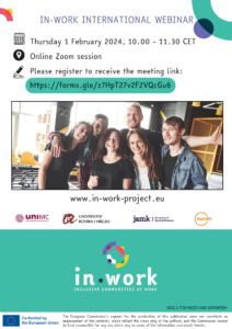 Lee más sobre el artículo El Webinar Internacional de IN-WORK Presenta la Próxima Fase